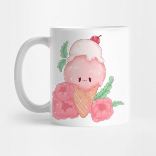 Delicious strawberry ice cream Mug